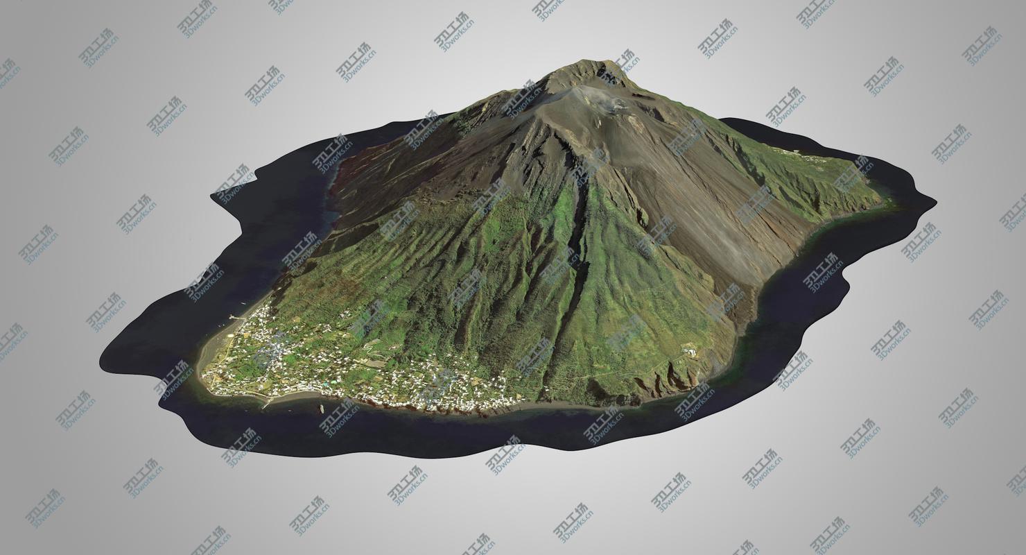 images/goods_img/2021040165/Stromboli Volcano 3D model/2.jpg